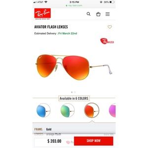 Rayban Polarized Aviators